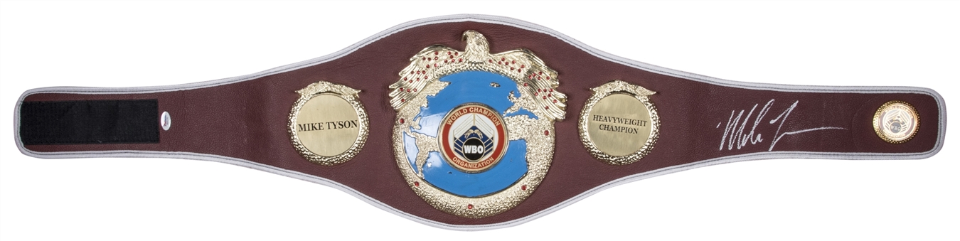 Mike Tyson Signed WBO Championship Belt (PSA/DNA)